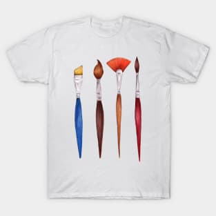 set brushes_color pencil T-Shirt